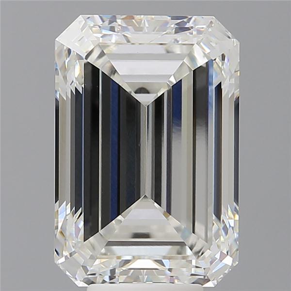 8.51 ct. emerald Lab Grown Diamond front image