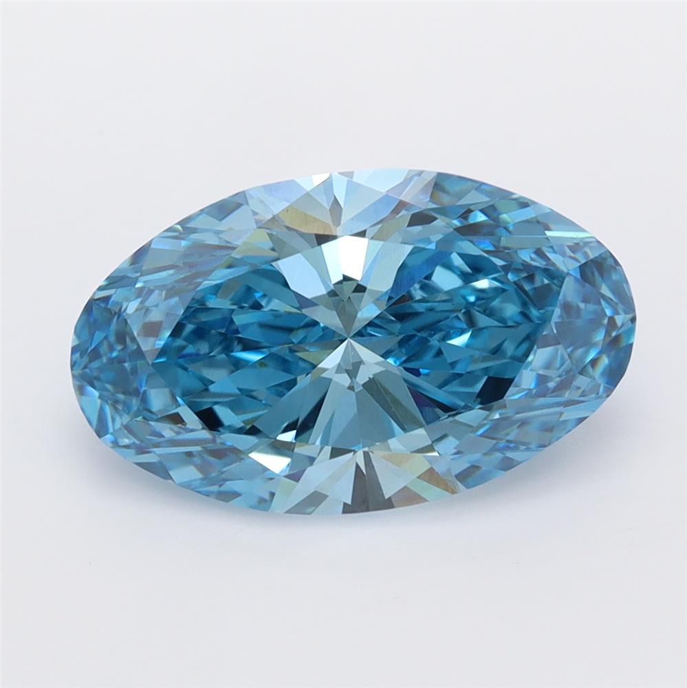 3.01 ct. oval Lab Grown Diamond front image