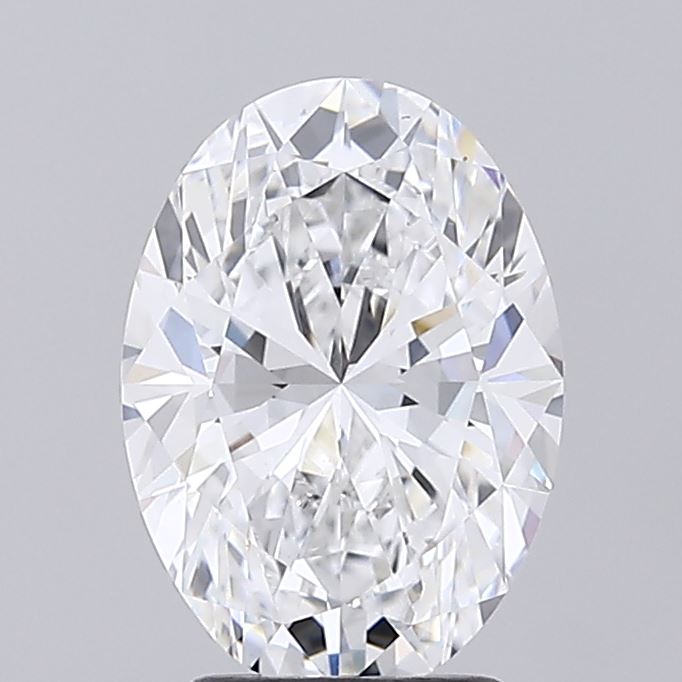 3.05 ct. oval Lab Grown Diamond front image