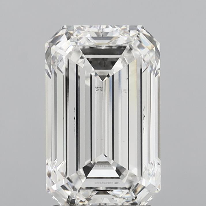3.03 ct. emerald Lab Grown Diamond front image