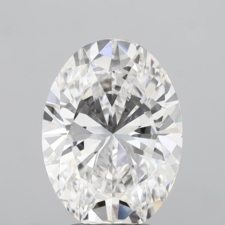 3.01 ct. oval Lab Grown Diamond front image