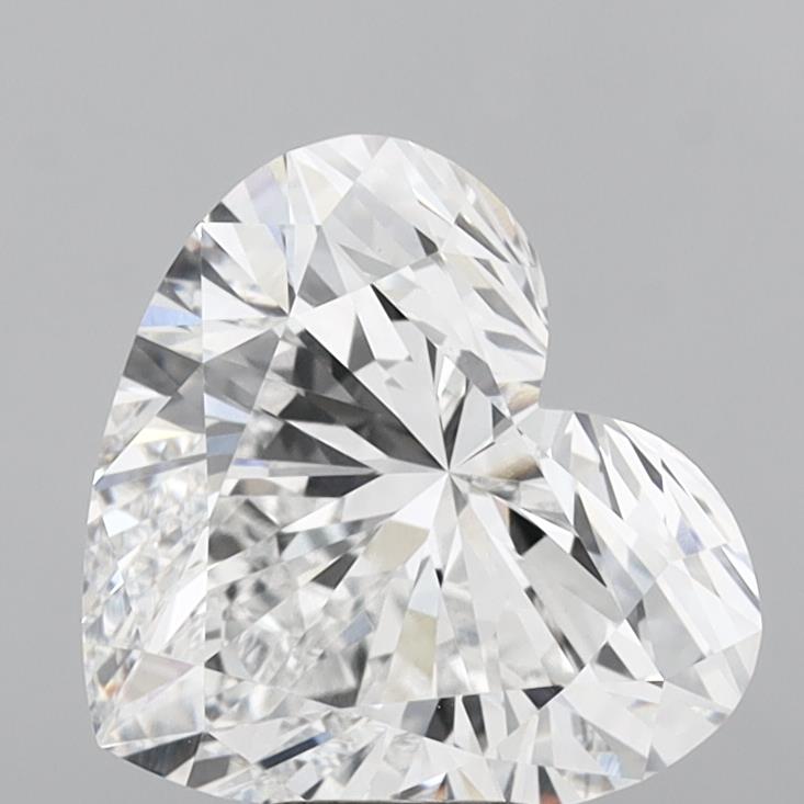 7.04 ct. heart Lab Grown Diamond front image