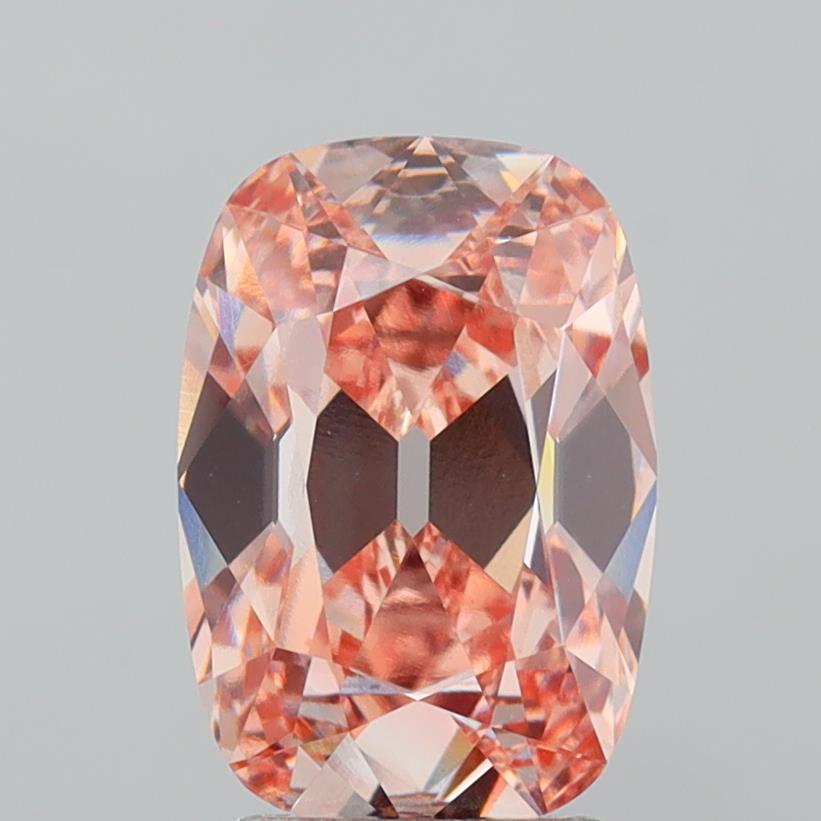 3.30 ct. cushion Lab Grown Diamond front image