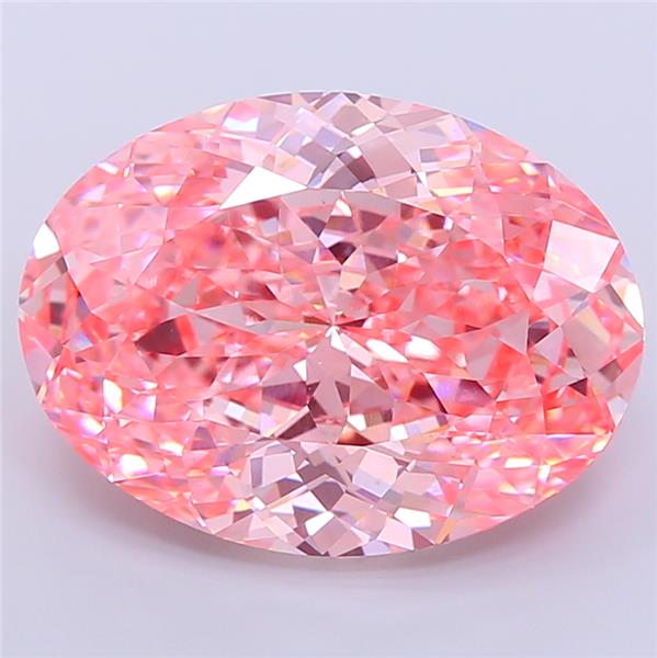 13.16 ct. oval Lab Grown Diamond front image