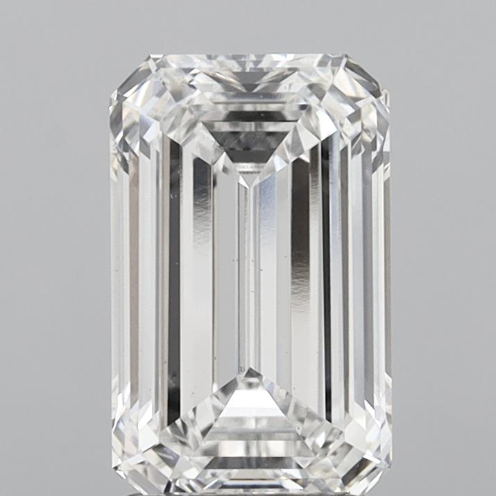 3.01 ct. emerald Lab Grown Diamond front image