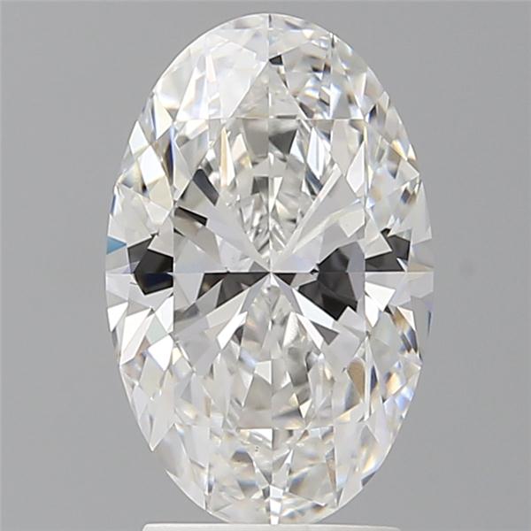 2.59 ct. oval Lab Grown Diamond front image
