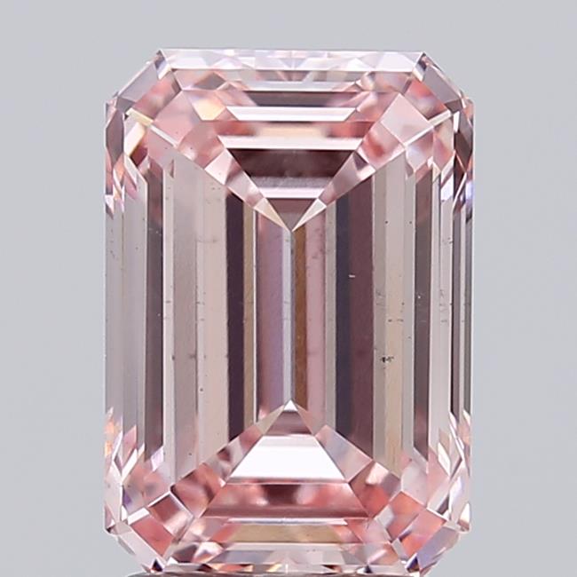 2.78 ct. emerald Lab Grown Diamond front image