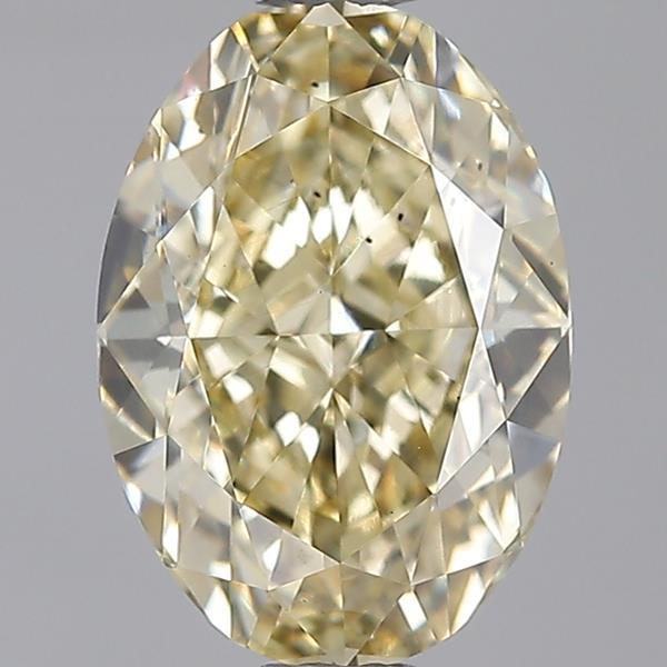 2.02 ct. oval Lab Grown Diamond front image