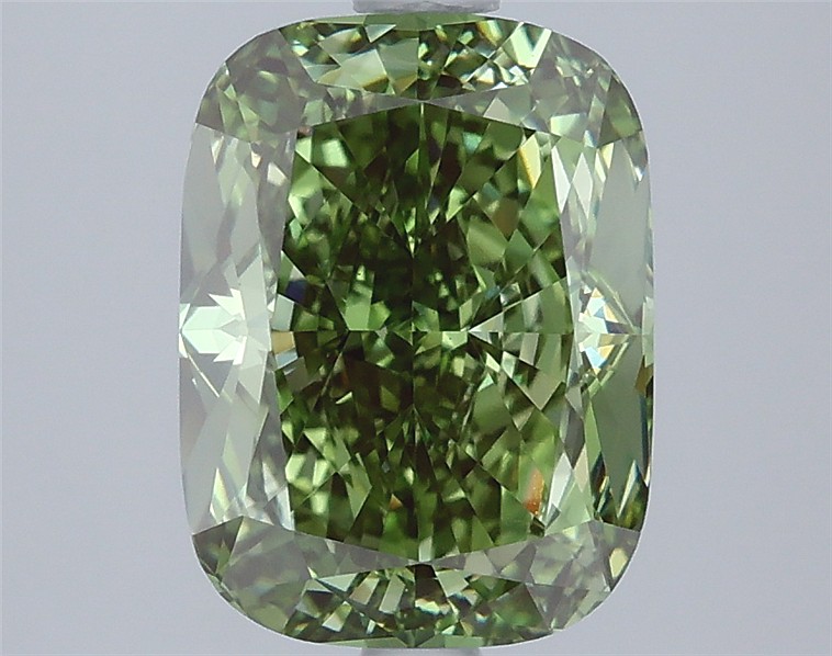 3.08 ct. cushion Lab Grown Diamond front image