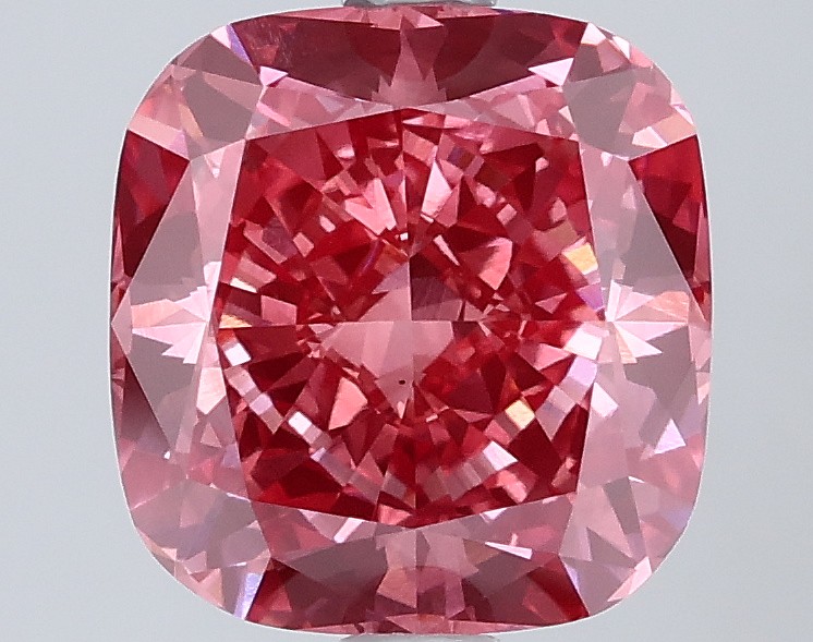 3.04 ct. cushion Lab Grown Diamond front image