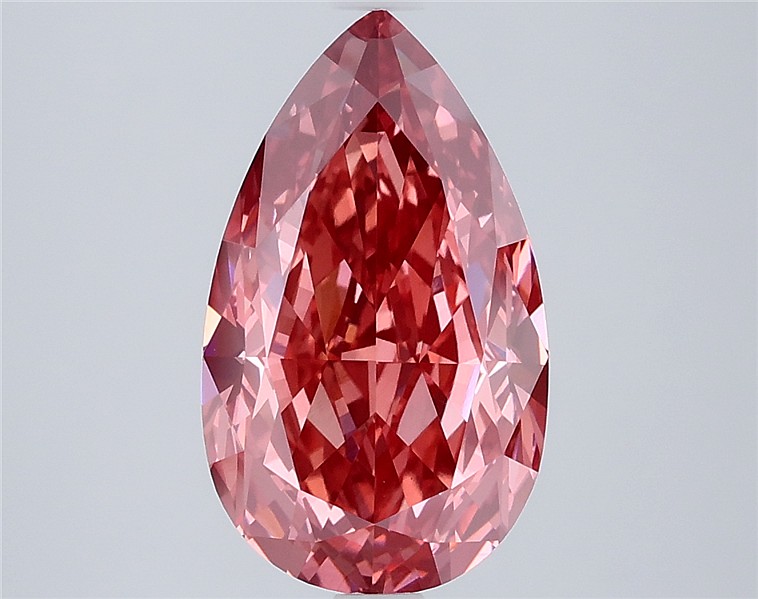 4.03 ct. pear Lab Grown Diamond front image
