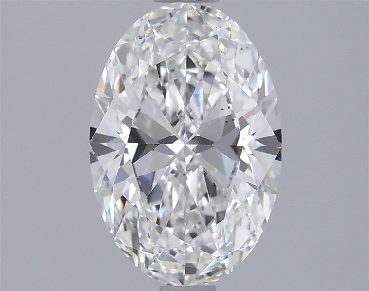 1.56 ct. oval Lab Grown Diamond front image