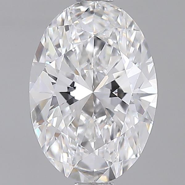 2.04 ct. oval Lab Grown Diamond front image
