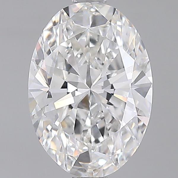 2.50 ct. oval Lab Grown Diamond front image