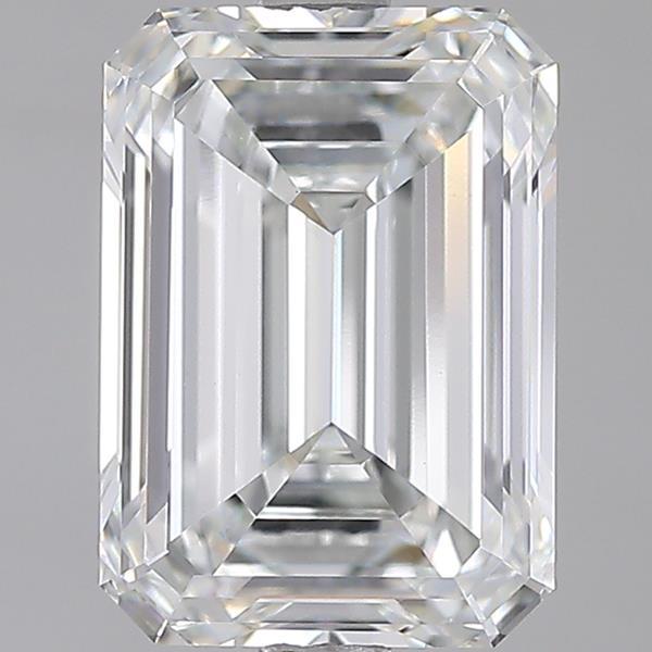 4.02 ct. emerald Lab Grown Diamond front image