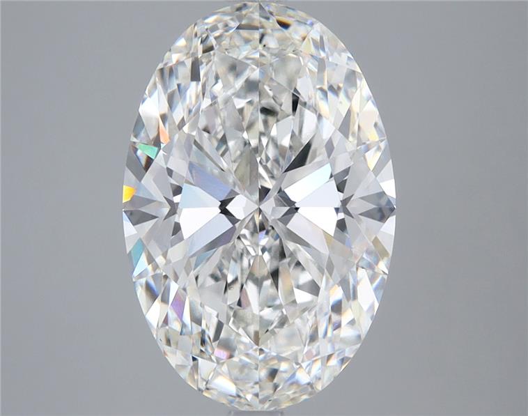 4.09 ct. oval Lab Grown Diamond front image
