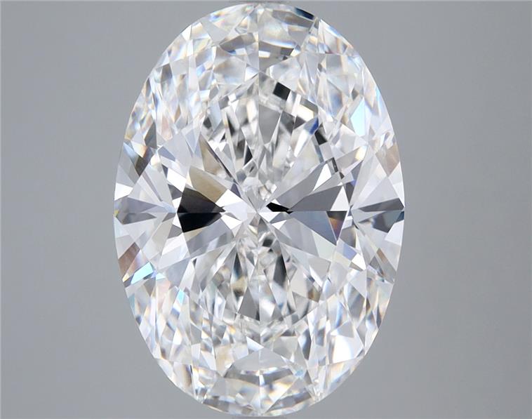 5.02 ct. oval Lab Grown Diamond front image