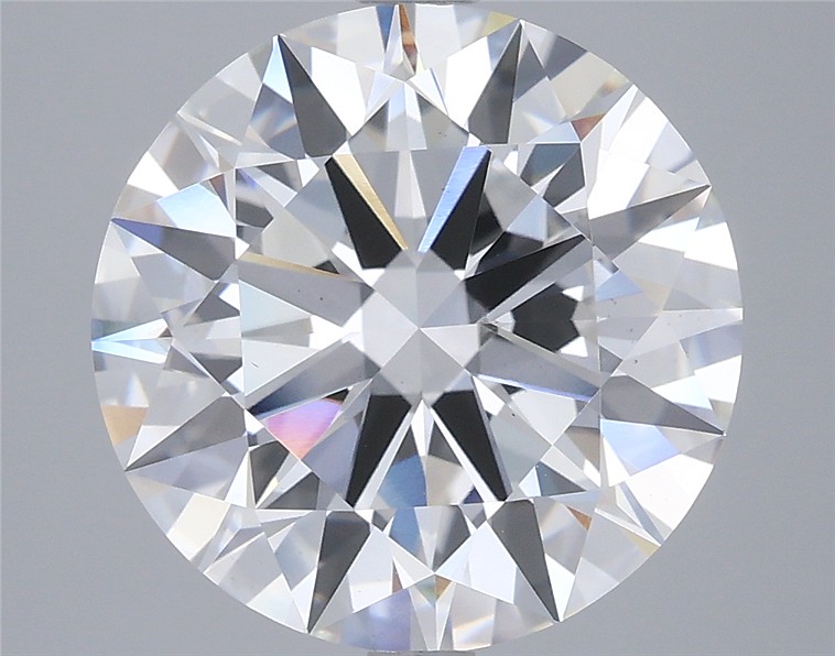 6.02 ct. round Lab Grown Diamond front image