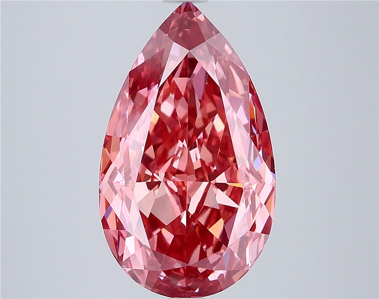 6.05 ct. pear Lab Grown Diamond front image