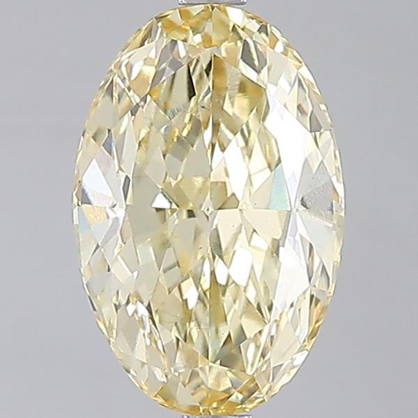 5.02 ct. oval Lab Grown Diamond front image