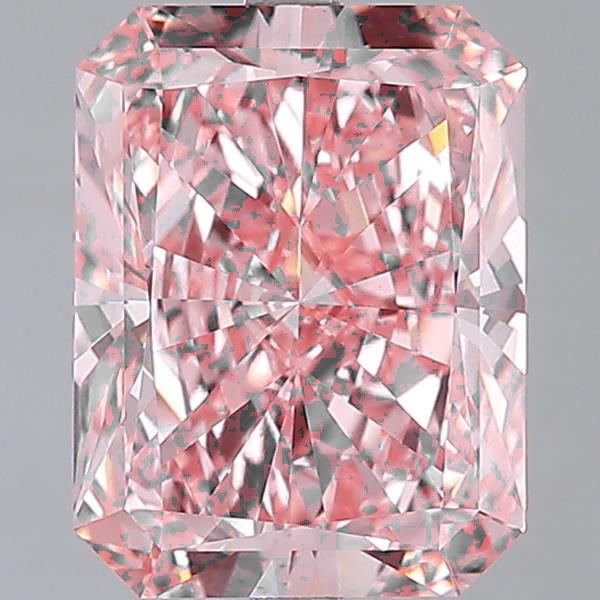 7.92 ct. radiant Lab Grown Diamond front image