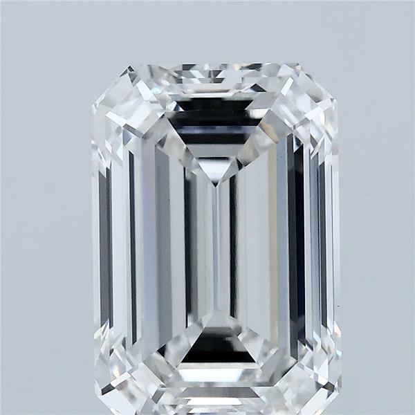 4.11 ct. emerald Lab Grown Diamond front image