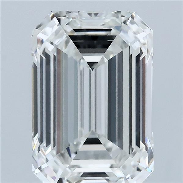 3.04 ct. emerald Lab Grown Diamond front image