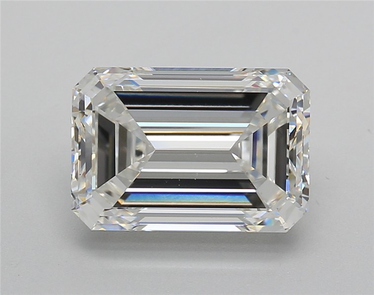 3.96 ct. emerald Lab Grown Diamond front image