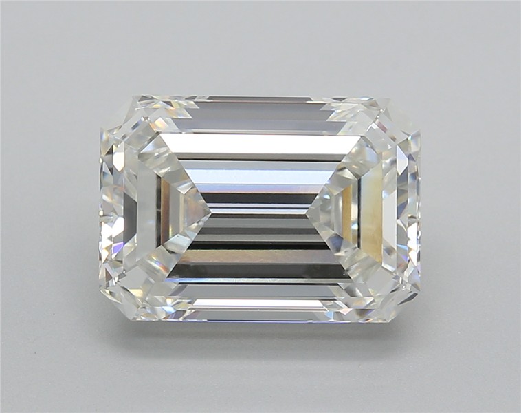 5.02 ct. emerald Lab Grown Diamond front image