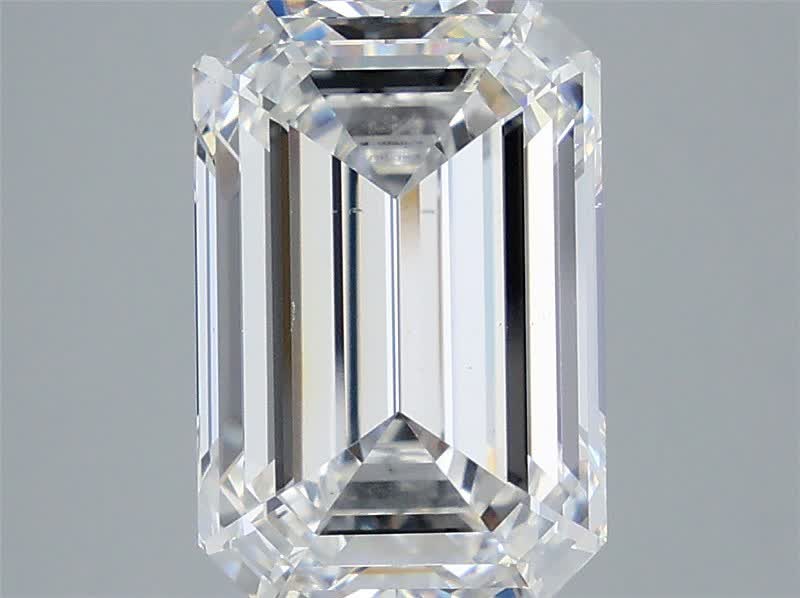 5.02 ct. emerald Lab Grown Diamond front image