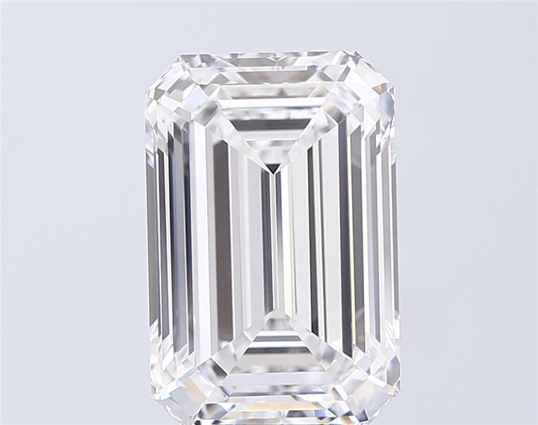 7.06 ct. emerald Lab Grown Diamond front image