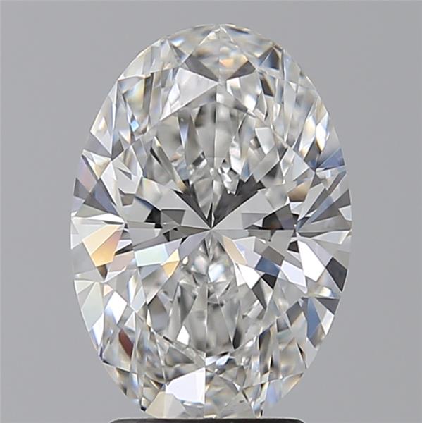 3.06 ct. oval Lab Grown Diamond front image
