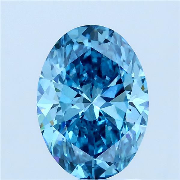 1.50 ct. oval Lab Grown Diamond front image
