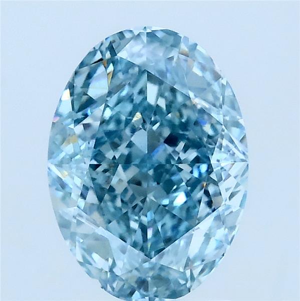 2.03 ct. oval Lab Grown Diamond front image