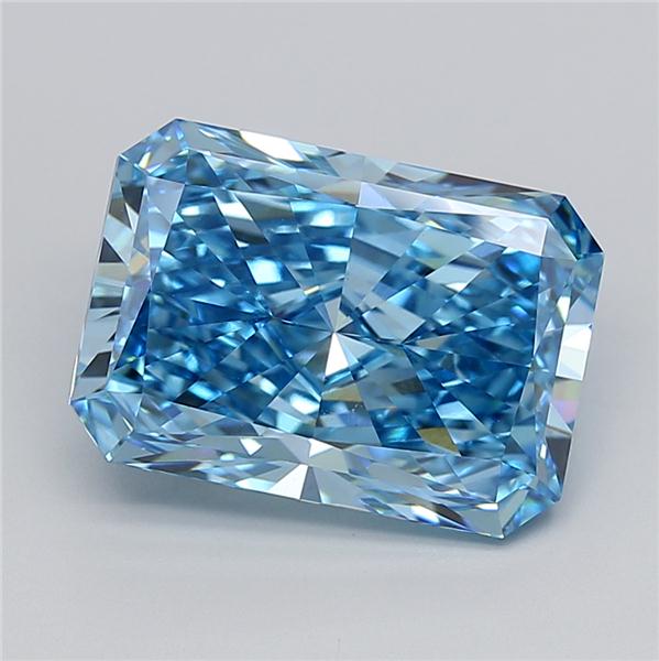 7.03 ct. radiant Lab Grown Diamond front image