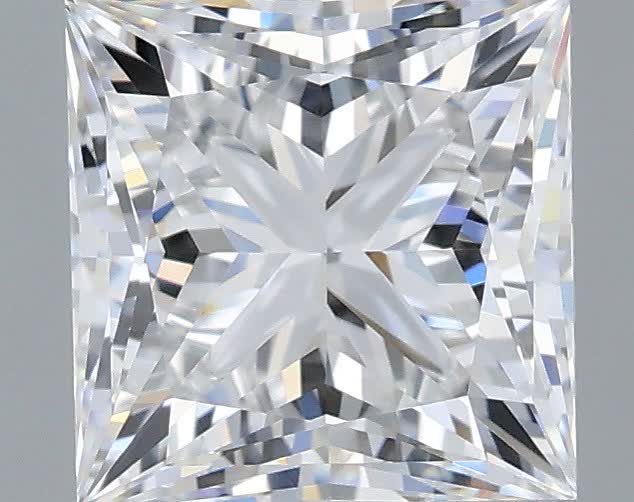 1.42 ct. princess Lab Grown Diamond front image