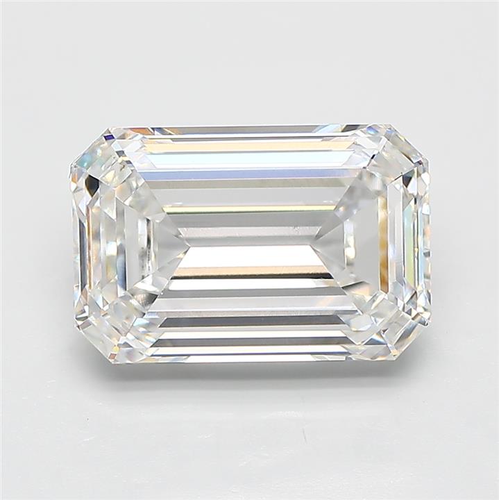 4.02 ct. emerald Lab Grown Diamond front image