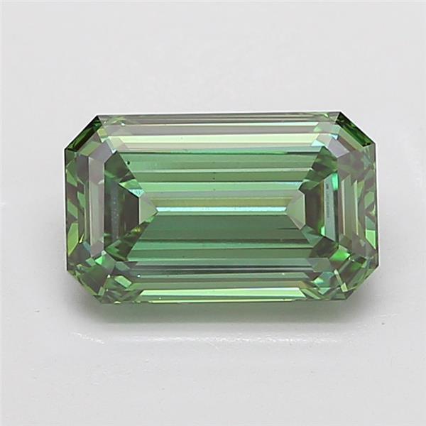 4.03 ct. emerald Lab Grown Diamond front image