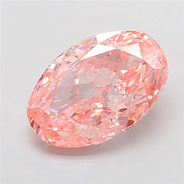 5.05 ct. oval Lab Grown Diamond front image