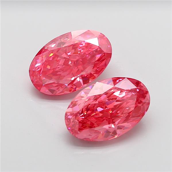 5.01 ct. oval Lab Grown Diamond front image
