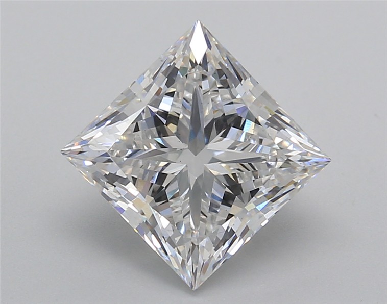 3.02 ct. princess Lab Grown Diamond front image
