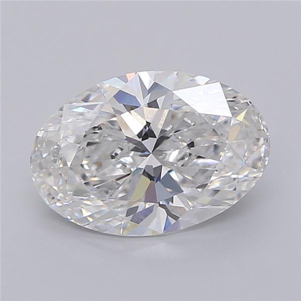 3.05 ct. oval Lab Grown Diamond front image