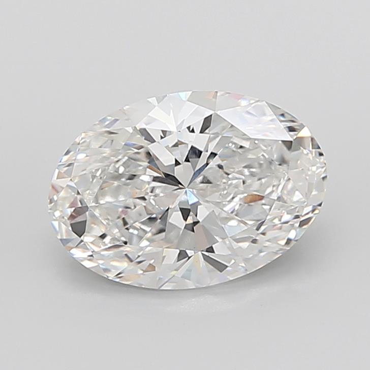 6.09 ct. oval Lab Grown Diamond front image