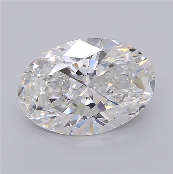 3.03 ct. oval Lab Grown Diamond front image