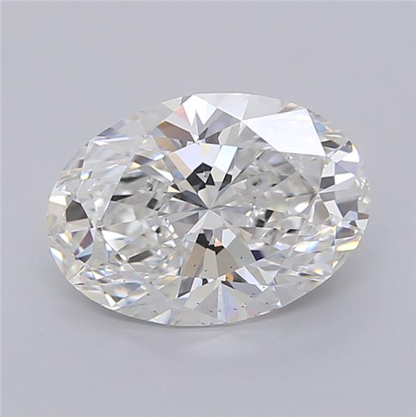 3.04 ct. oval Lab Grown Diamond front image