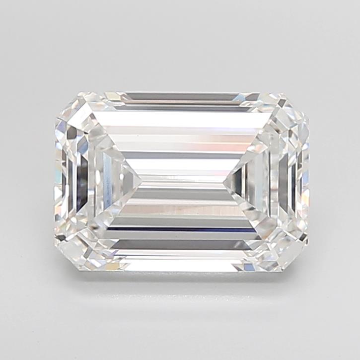 6.09 ct. emerald Lab Grown Diamond front image