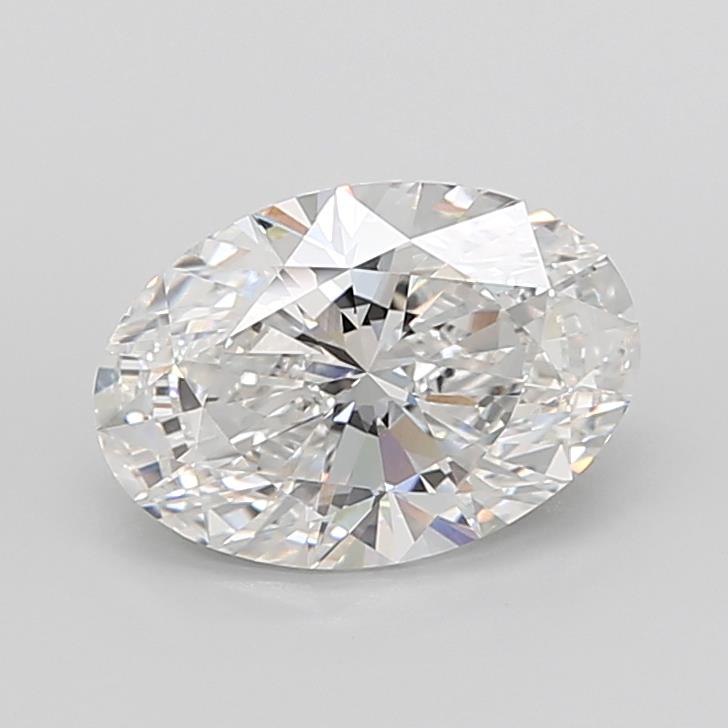 6.07 ct. oval Lab Grown Diamond front image
