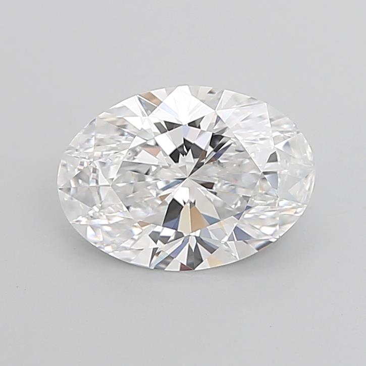 3.25 ct. oval Lab Grown Diamond front image