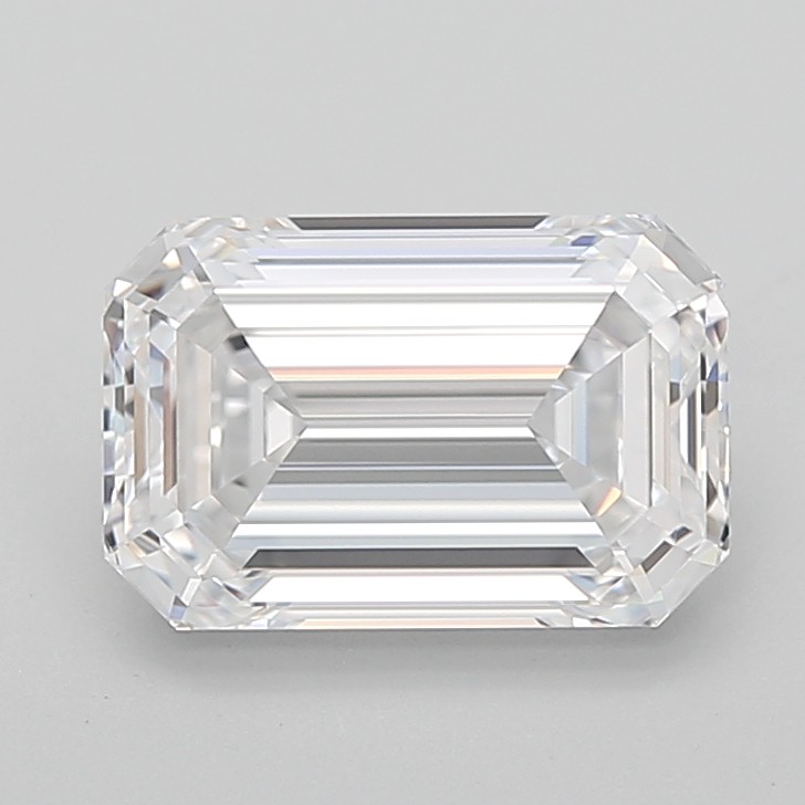 3.71 ct. emerald Lab Grown Diamond front image