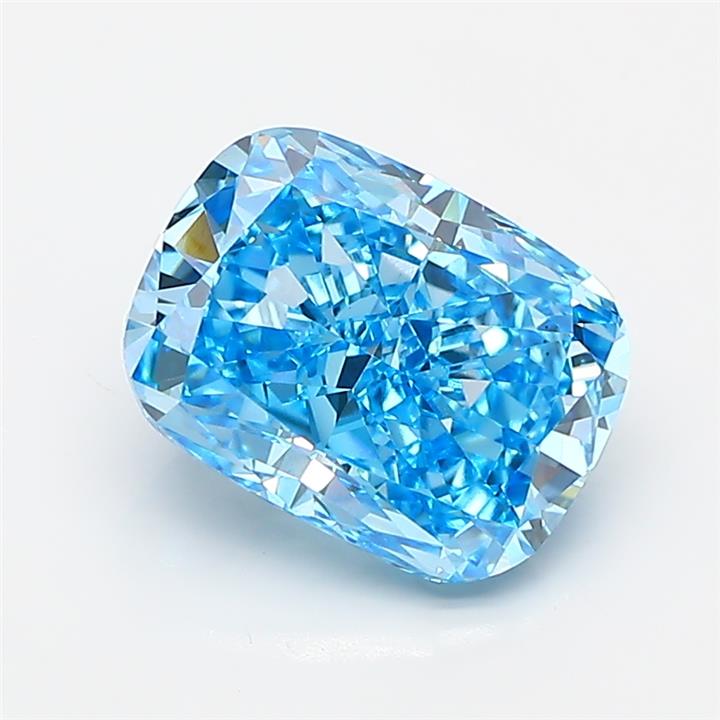 3.01 ct. cushion Lab Grown Diamond front image